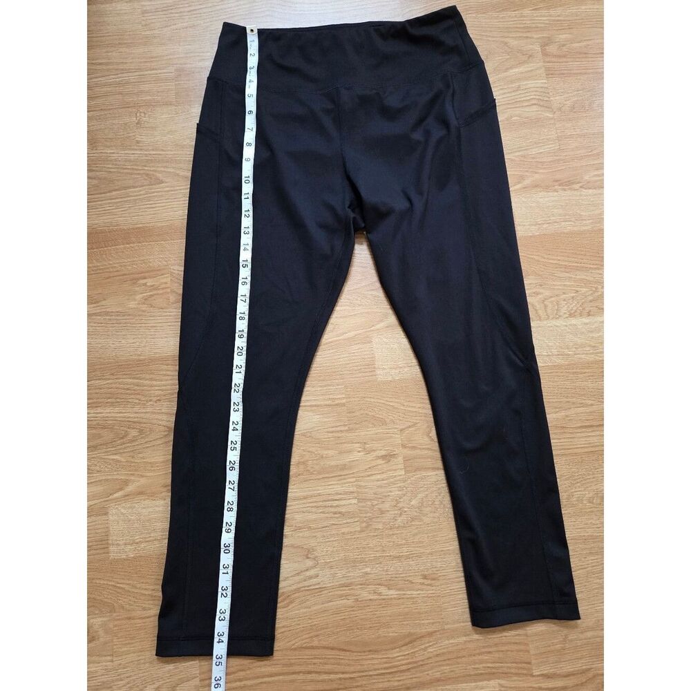 V A Core Black Leggings Sz XL - Picture 5 of 7